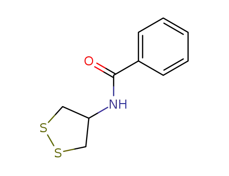 Molecular Structure of 91187-70-1 (Benzamide, N-1,2-dithiolan-4-yl-)