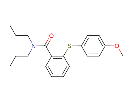 Benzamide, 2-[(4-methoxyphenyl)thio]-N,N-dipropyl-
