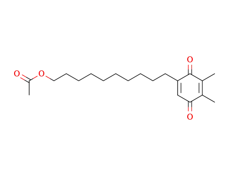 2,3-Dimethyl-5-(10-acetoxydecyl)-1,4-benzoquinone