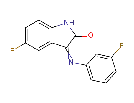 5-Fluoro-3-[(Z)-3-fluoro-phenylimino]-1,3-dihydro-indol-2-one
