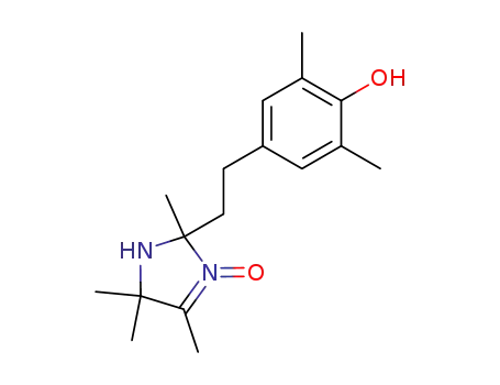 Phenol,
4-[2-(2,5-dihydro-2,4,5,5-tetramethyl-1H-imidazol-2-yl)ethyl]-2,6-dimeth
yl-, N-oxide