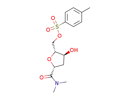 1-(N,N-dimethylcarboxamido)-2-deoxy-5-O-tosyl-β-D-erythropentofuranose