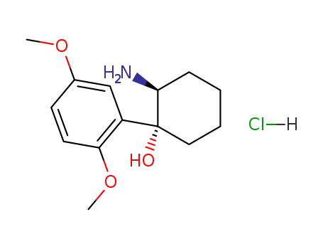 trans-2-amino-1-(2,5-dimethoxyphenyl)cyclohexanol hydrochloride