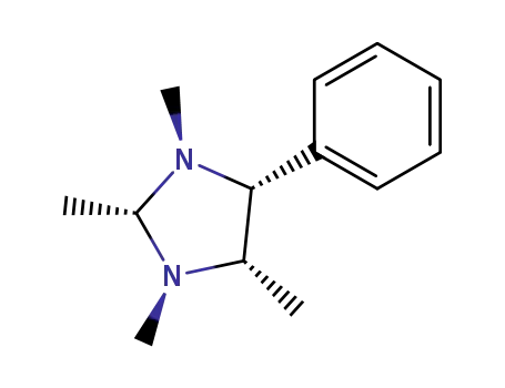 Molecular Structure of 130827-40-6 ((1S,2S,3R,4S,5R)-1,2,3,4-Tetramethyl-5-phenyl-imidazolidine)