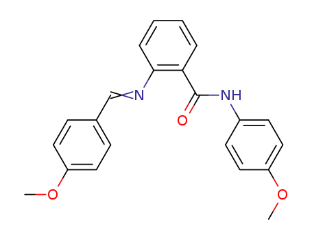 Benzamide,
N-(4-methoxyphenyl)-2-[[(4-methoxyphenyl)methylene]amino]-