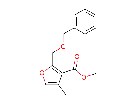 methyl 4-methyl-2-<(phenylmethoxy)methyl>-3-furancarboxylate