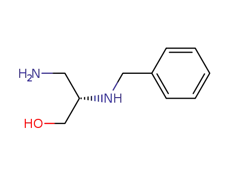 Molecular Structure of 1260587-77-6 ((S)-3-AMINO-2(BENZYLAMINO)PROPAN-1-OL)