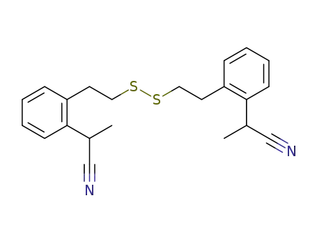Bis<2-<2-(1-Cyanethyl)-phenyl>ethyl>disulfid