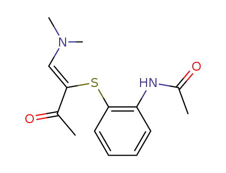 3-<2-(acetylamino)phenylthio>-4-(dimethylamino)-3-buten-2-one