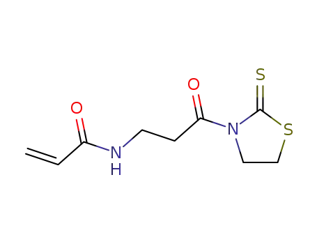N-(acrylamido-3 propionyl) thiazolidinethione