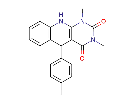 1,3-Dimethyl-5-p-tolyl-5,10-dihydro-1H-pyrimido[4,5-b]quinoline-2,4-dione