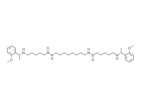 R,R-(+)-N,N'-bis-<6-<(2-methoxy)-α-methylbenzylamino>hexanoyl>-1,8-diaminooctane
