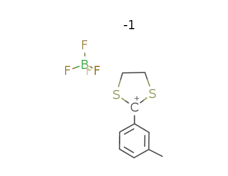 1,3-Dithiol-1-ium, 4,5-dihydro-2-(3-methylphenyl)-, tetrafluoroborate(1-)