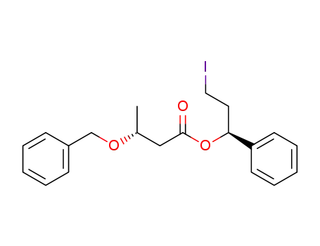 (R)-3-Benzyloxy-butyric acid (S)-3-iodo-1-phenyl-propyl ester
