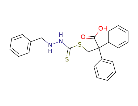 3-(3-benzyl-thiocarbazoyl-thio)-propionsaeure