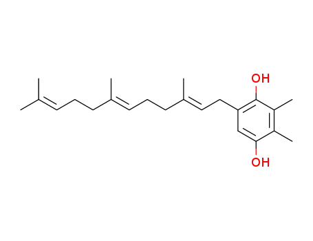 1,4-Benzenediol,
2,3-dimethyl-5-(3,7,11-trimethyl-2,6,10-dodecatrienyl)-, (E,E)-