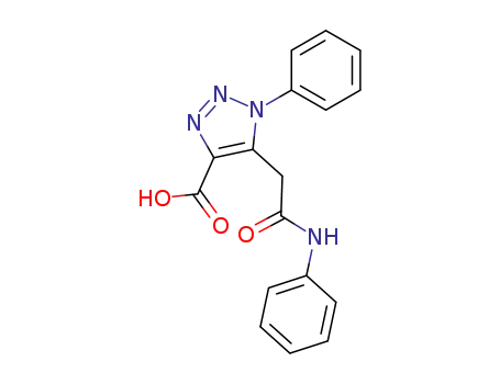 4-carboxy-1-phenyl-1,2,3-triazole-5-acetanilide
