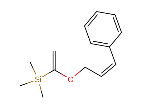 Silane, trimethyl[1-[(3-phenyl-2-propenyl)oxy]ethenyl]-, (Z)-