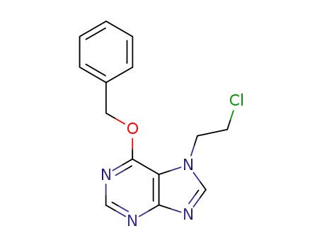 6-Benzyloxy-7-(2-chloro-ethyl)-7H-purine