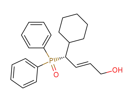 (E)-(R)-4-Cyclohexyl-4-(diphenyl-phosphinoyl)-but-2-en-1-ol
