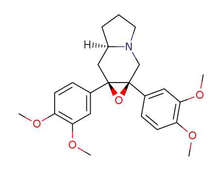 (1aR,2aR,6aR)-1a,6a-Bis-(3,4-dimethoxy-phenyl)-octahydro-1-oxa-5a-aza-cyclopropa[f]indene