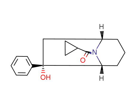 Molecular Structure of 100986-57-0 (6α-hydroxy-6β-phenyl-8-(2-phenylethyl)-8-azabicyclo<3.2.1>octane)