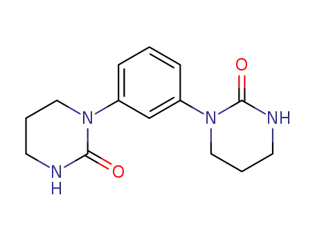 Molecular Structure of 88868-33-1 (2(1H)-Pyrimidinone, 1,1'-(1,3-phenylene)bis[tetrahydro-)