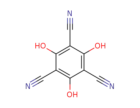 Molecular Structure of 137438-64-3 (1,3,5-Benzenetricarbonitrile, 2,4,6-trihydroxy-)