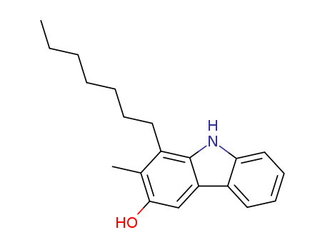 9H-Carbazol-3-ol,1-heptyl-2-methyl-