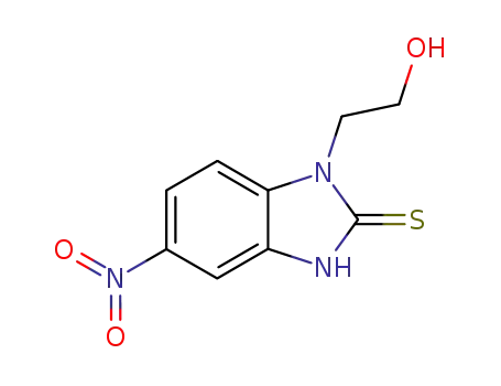 2H-Benzimidazole-2-thione, 1,3-dihydro-1-(2-hydroxyethyl)-5-nitro-