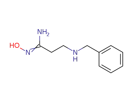 Propanimidamide, N-hydroxy-3-[(phenylmethyl)amino]-