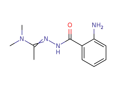 1-(2-Aminobenzoyl)-2-(1-dimethylaminoethylidene)hydrazine