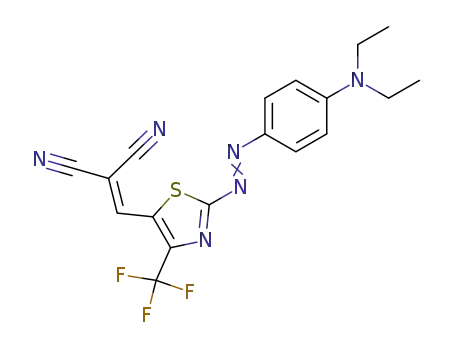 Propanedinitrile,
[[2-[[4-(diethylamino)phenyl]azo]-4-(trifluoromethyl)-5-thiazolyl]methylene
]-