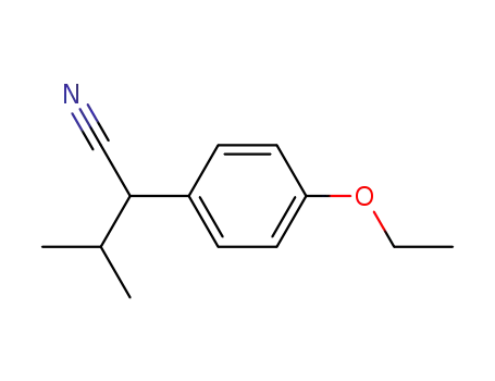 Molecular Structure of 120352-98-9 (Benzeneacetonitrile, 4-ethoxy-alpha-(1-methylethyl)- (9CI))