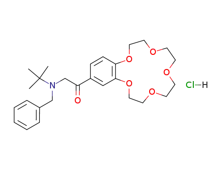 4'-(N-t-butylbenzylaminoacetoxy)benzo-15-crown-5 hydrochloride