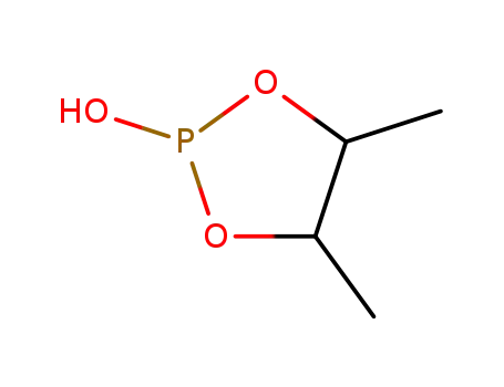 Molecular Structure of 3441-13-2 (1,3,2-Dioxaphospholane, 2-hydroxy-4,5-dimethyl-)