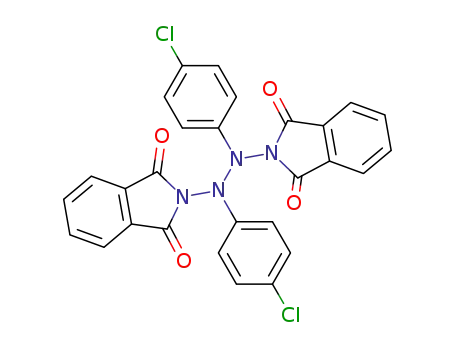 2,2'-<1,2-Di(4-chlorphenyl)-1,2-hydrazindiyl>bis(1H-isoindol-1,3(2H)-dion)
