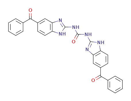 N,N'-Bis(5-benzoyl-1H,-benzimidazol-2-yl)urea