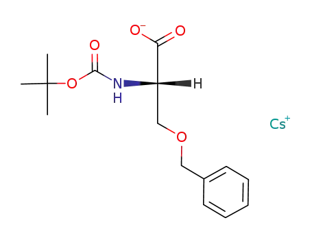 Caesium; (S)-3-benzyloxy-2-tert-butoxycarbonylamino-propionate