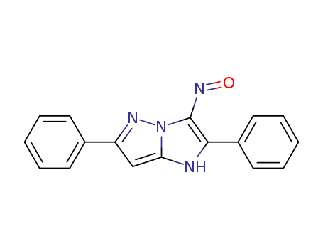 1H-Imidazo(1,2-b)pyrazole, 3-nitroso-2,6-diphenyl-