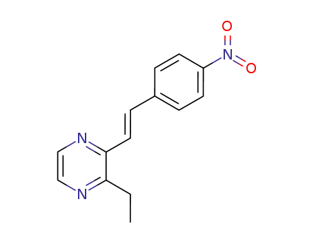2-Ethyl-3-[(E)-2-(4-nitro-phenyl)-vinyl]-pyrazine