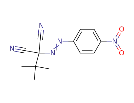 2-tert-Butyl-2-(4-nitro-phenylazo)-malononitrile