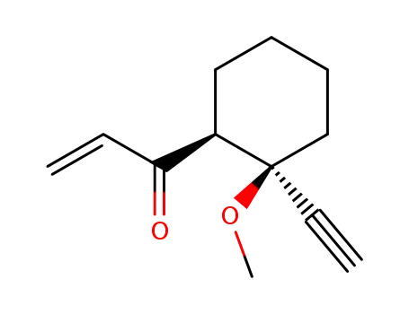 (1RS,2SR)-1-methoxy-1-ethynyl-2-(1'-oxoprop-2'-enyl)cyclohexane