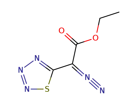 ethyl α-thiatriazolyldiazoacetate