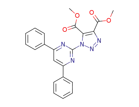 1H-1,2,3-Triazole-4,5-dicarboxylic acid, 1-(4,6-diphenyl-2-pyrimidinyl)-,
dimethyl ester