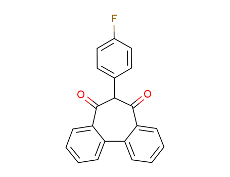 6-(4-Fluoro-phenyl)-dibenzo[a,c]cycloheptene-5,7-dione