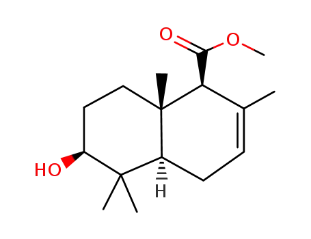 methyl (1S,4aR,6S,8aS)-(+)-1,4,4a,5,6,7,8,8a-octahydro-6-hydroxy-2,5,5,8a-tetramethyl-1-naphthalenecarboxylate