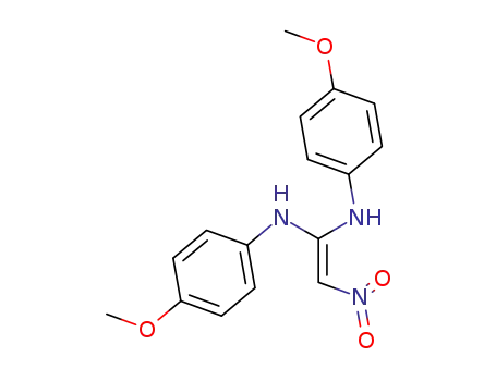1,1-Ethenediamine, N,N'-bis(4-methoxyphenyl)-2-nitro-