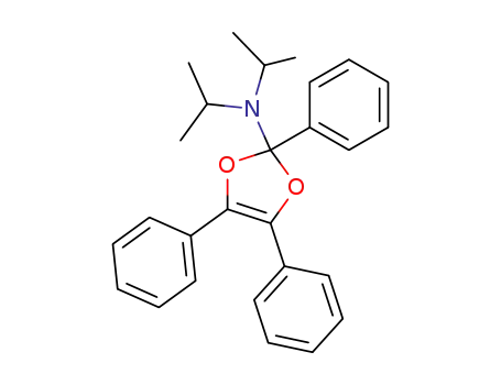 Molecular Structure of 106016-69-7 (1,3-Dioxol-2-amine, N,N-bis(1-methylethyl)-2,4,5-triphenyl-)