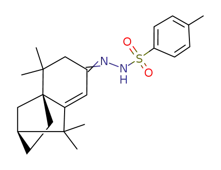 Benzenesulfonic acid, 4-methyl-,
(1,2,3,4,5,6-hexahydro-1,1,5,5-tetramethyl-7H-2,4a-methanonaphthalen
-7-ylidene)hydrazide, (2S)-